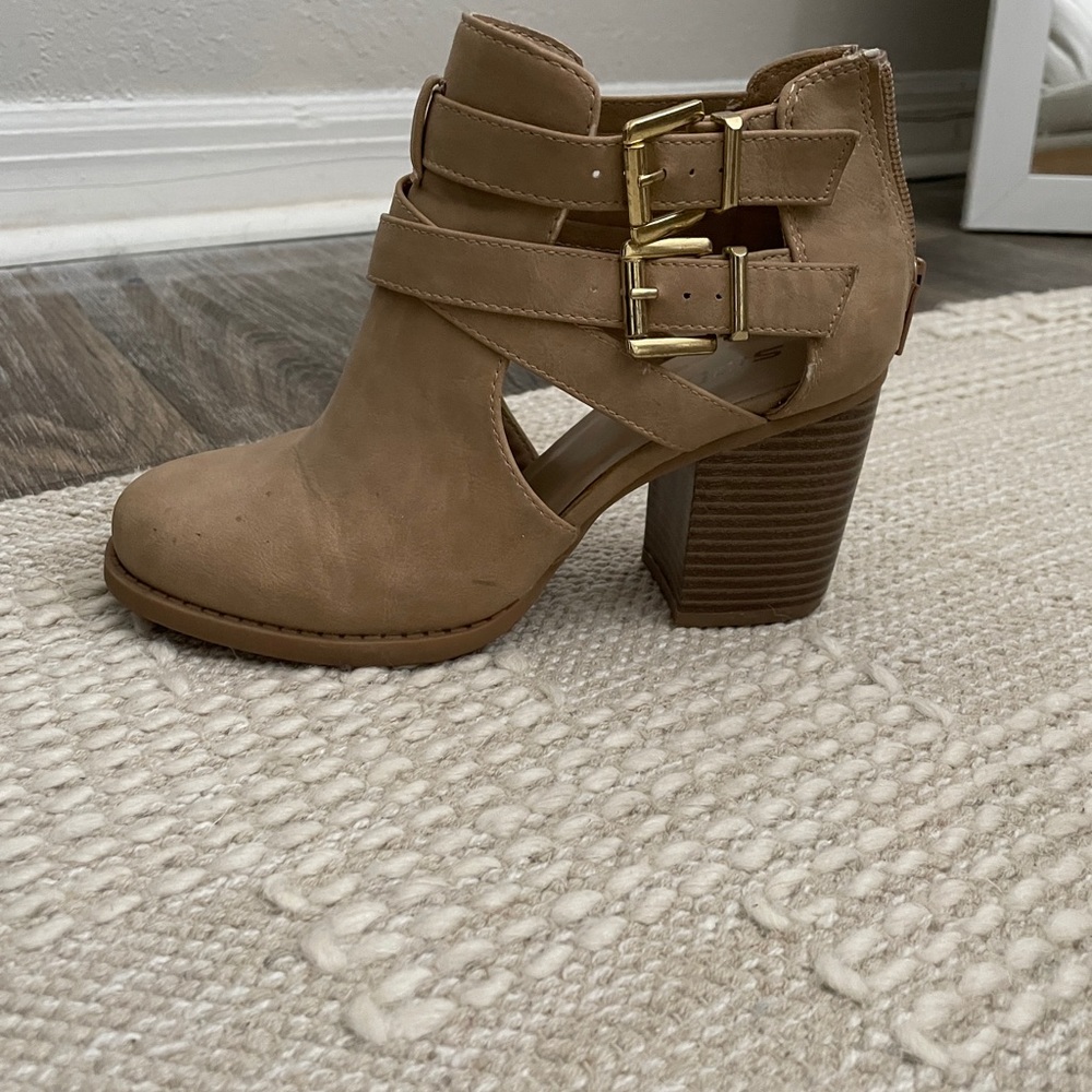 Tan Booties